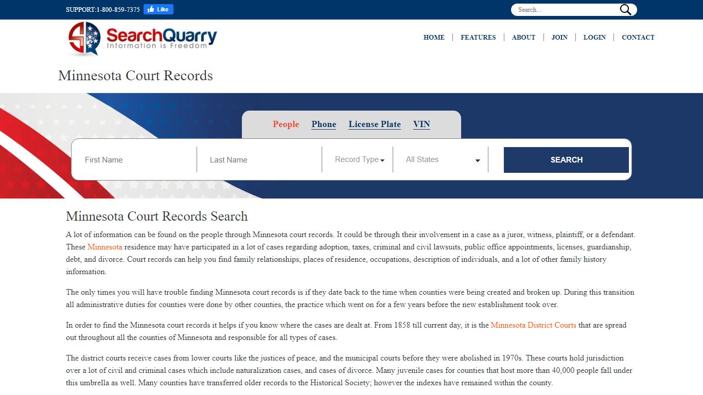 Enter a Name to View Court Records Online - SearchQuarry